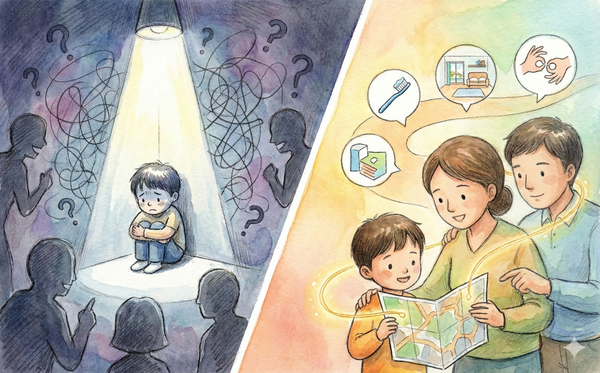 Tot încerci cu Copilul Autist și nu reușești? Cum oprești ghiceala și construiești în Autism